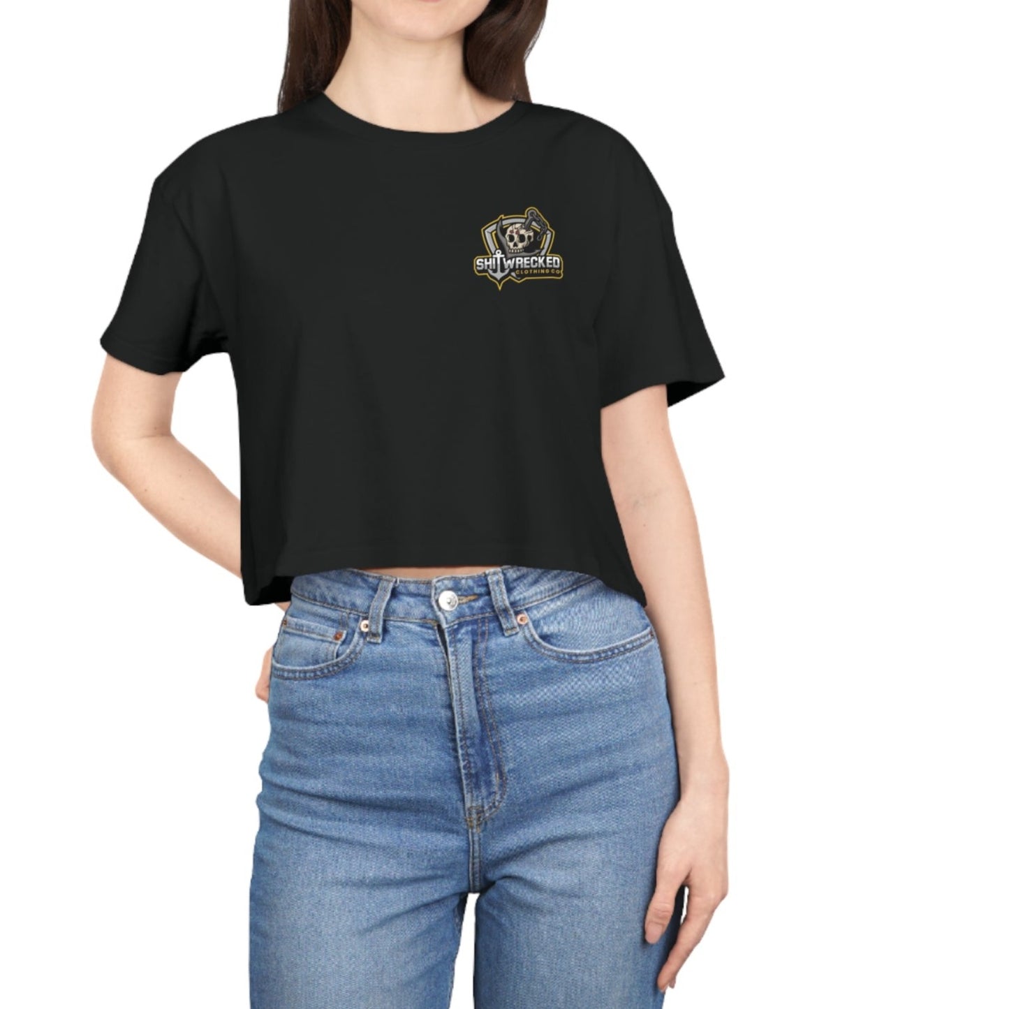 ShitWrecked Crop Tee 4062